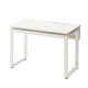 Ceha プレノデスクシステム 平机 引出し付き ホワイト天板/ホワイト脚 幅1000×奥行600×高さ720mm 1台 (4梱包)