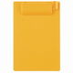 セキセイ クリップボード SSSー2058P A6E 黄 SSS-2058P-50 1枚（直送品）