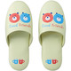 テンダイ　なかよしおともだち　こどもスリッパ　グリーン オリジナル
