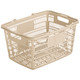 アスクル 買い物カゴ 28.8L ベージュ 1個  オリジナル