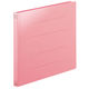フラットファイル　PPラミネート　A4ヨコ　10冊　ピンク　アスクル  オリジナル