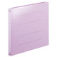 フラットファイル　PPラミネート　A4ヨコ　10冊　バイオレット　アスクル  オリジナル