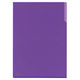 コクヨ クリヤーホルダー10 A4 紫 フーT750N-7 フーT750-7 1枚