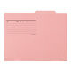 プラス 個別フォルダーエコノミー A4E ピンク FL-081IF 1パック(10枚入)