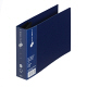 プラス 2リングファイル B6ヨコ 丸型2穴 背幅35mm スーパーエコノミー ネイビー 紺 10冊 FC-151RF