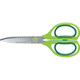コクヨ　ハサミ　エアロフィットサクサ　ワイドハンドル　グルーレス　黄緑　ハサ-P250YG　1セット（3本：1本×3）