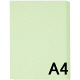 アスクル　カラーペーパー　A4　ライトグリーン　1冊（500枚入）  オリジナル