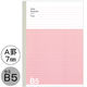 【アスクルオリジナルノート】 セミB5　30枚　A罫7mm　50冊  オリジナル