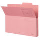 コクヨ 持ち出しフォルダー カラー A4 ピンク A4-CFP 1セット(10冊)