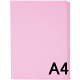 アスクル　カラーペーパー　A4　ピンク　1セット（500枚×3冊入）  オリジナル