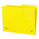 コクヨ 1/2カットフォルダー カラー A4 A4-2F-2Y 1袋(10冊入)