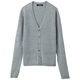 セロリー（Selery） カーディガン ライトグレー 9号 S-50654 1着（直送品）
