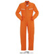 ヤマタカ 夏ツナギ服 オレンジ S 795ー33ーS 1枚（直送品）