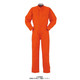 ヤマタカ ツナギ服 オレンジ L 117ー33ーL 1枚（直送品）