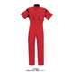 ヤマタカ 半袖夏ツナギ服 レッド S 9900ー10ーS 1枚（直送品）