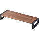 キングジム 木製デスクボード ロング・ロータイプ 幅600mm WD600Lチヤ 1台（取寄品）