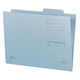 コクヨ 個別フォルダー Fタイプ カラー A4 青 A4-IFF-B 1セット(50冊)