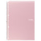 コクヨ キャンパスバインダスマートリングB5桃 ル-SP700LP 1セット(10冊)