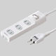 延長コード 電源タップ 5m 2P（ピン） 4個口 ホワイト TAP-TSH45SWN サンワサプライ 1個