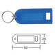 水上 キーホルダー ブルー 0904-03001 1袋(10本入)