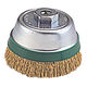HiKOKI（ハイコーキ） ワイヤブラシ 120mm （カップ形） ネジ式 00316334（直送品）