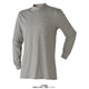アタックベース ローネックシャツ グレー M 7070ー15ー07ーM 1枚（直送品）