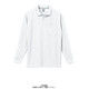 クロダルマ 長袖ポロシャツ ホワイト SS 25446ー90ーSS 1セット(2枚)（直送品）