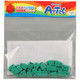 アーテック Artecブロック ミニ四角 20P 緑 77829 1セット(5個)（直送品）