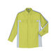明石スクールユニフォームカンパニー 男女兼用シャツ グリーン LL UN3396-10-LL（直送品）