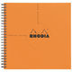 ロディア リバースブック 方眼 21×21 オレンジ cf193608 1セット(2冊入)