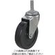 ユーエイ ねじ込みキャスター自在車 100径ハードゴム車輪 ピッチ1.75 ST-100RH-M12-35 1個 809-3131（直送品）