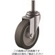 ねじ込み式 自在 キャスター エラストマー 車輪径50mm Eタイプ ET型 ネジ寸法W3/8×14山数16 ET-50EL-W3/8-14（直送品）