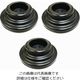 東京防音 グランドピアノ用 ピアノストップ Sー043 黒 3個入 1セット(3個)（直送品）