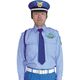モビメントコスモ 【警備服】夏服 立襟シャツ 水色 長袖 S 1153TL-S 1着（直送品）