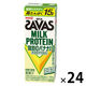 SAVAS（ザバス） ミルクプロテイン 脂肪0 バナナ風味 1セット（1本（200ml）×24）　明治　プロテインドリンク