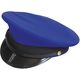 モビメントコスモ 【警備用品】冬制帽 花紺 60cm 黒あごひも 4132-60 1個（直送品）
