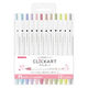 ゼブラ クリッカート 12色セット PL 水性ペン WYSS22-12CPL 1セット