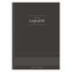 ナカバヤシ ロジカルエアーノートビジネス 5mm方眼 A4 80枚 ブラック ノ-A405S-D 1冊