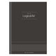 ナカバヤシ ロジカルエアーノートビジネス 5mm方眼 B5 80枚 ブラック ノ-B552S-D 1冊