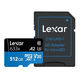 Lexar(レキサー) V30 microSDカード 633x series 512GB LSDMI512BBJP633A 1個