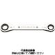 スタビレー 板ラチェットメガネレンチ 25ANー13/16X15/16 1丁（直送品）