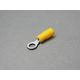 ニチフ端子工業 ニチフ 環境配慮形絶縁被覆付丸形端子 TMEX 0.3ー3ーYEL 1箱(100個)（直送品）