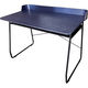 【軒先渡し】東馬 テスタ デスク 幅1220×奥行560×高さ810mm ブルー 54691720 1台（直送品）