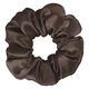 ユノキ シルク シュシュ ヘアゴム ヘアアクセサリー ブラウン 6300075442 1個（直送品）