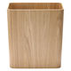 無印良品 木製ごみ箱 袋止めワイヤー付 角型 約幅２８．５×奥行１５×高さ３０．５ｃｍ 良品計画