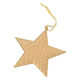 【アウトレット】クリスマス　タタキオーナメントスター(ゴールド) LAKOLE/ラコレ