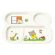 こぐまちゃん ランチプレート 255×209×22mm E16KO 1枚 メラミン食器 食洗機可 給食 日本製 国際化工