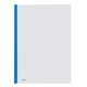 コクヨ　カラーレールクリヤーホルダー　A4タテ　約20枚収容　青　レール式クリアホルダー　フ-760NB　1冊