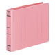 コクヨ　PP製フラットファイル（ワイド）　B6ヨコ　250枚とじ　背幅30mm　ピンク　フ-HW18NP　1冊