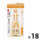 マルコメ プラス糀 米糀からつくった糀甘酒LL 豆乳ブレンド 125ml 1箱（18本入）